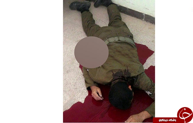 لحظه شهادت سرباز 