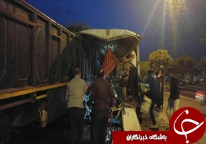 یکی دیگر از مصدومان سانحه تصادف صبح امروز قزوین جان باخت