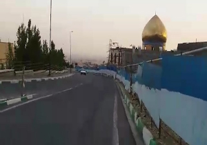 حسرت قدم‌های عابران بر دل پیاده‌رو سیمون بولیوار + فیلم