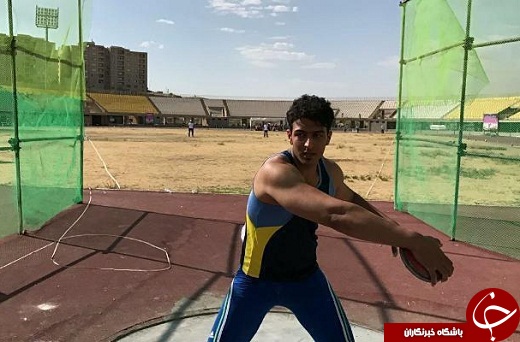 نماینده استان مرکزی بر سکوی اول پرتاب دیسک کشور + عکس