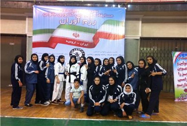 برگزاری جشن ارتقاء کمربند دختران رزم آور همدان