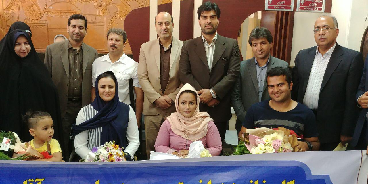 استقبال از افتخارآفرینان معلول کرمانی در مسابقات جهانی + تصاویر