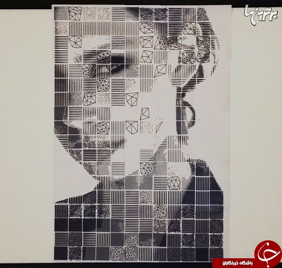 هنرنمایی منحصربه فرد موزائیکی با عکس ها