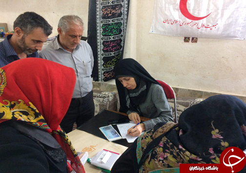 &nbsp;اعزام دومين كاروان سلامت هلال احمر به روستای آقمشهد ساری +تصاویر
