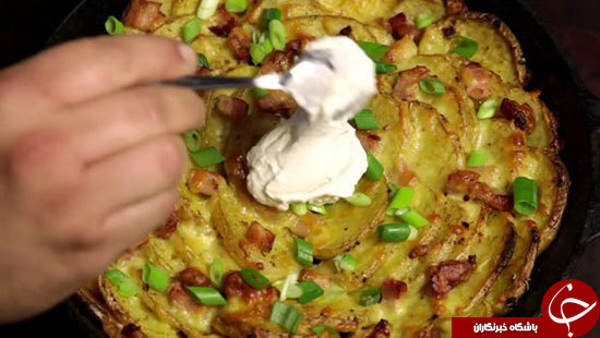 یک غذای پیک نیکی خوشمزه با سیب زمینی+طرز تهیه و تصاویر//اتونشر