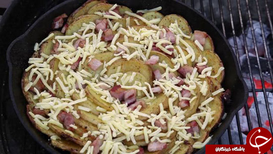 یک غذای پیک نیکی خوشمزه با سیب زمینی+طرز تهیه و تصاویر//اتونشر
