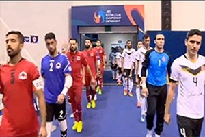 صعود گیتی پسند ایران به فینال جام باشگاه‌های فوتسال آسیا + فیلم