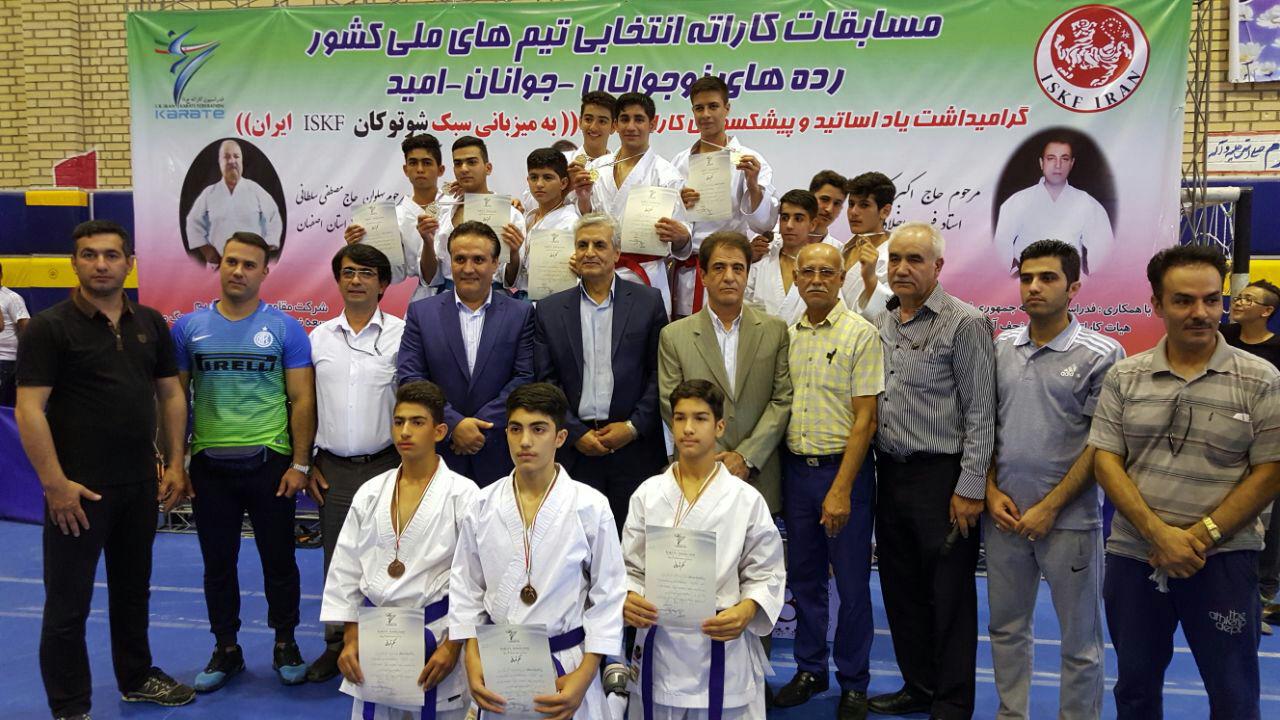 کرمان بر سکوی سوم مسابقات قهرمانی کشور