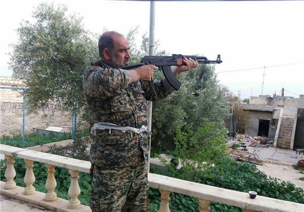 صحبت تلفنی شهید مدافع حرم  با مادرش یک روز قبل از شهادت +فیلم