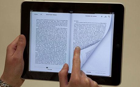خرید یک E-reader چقدر آب می خورد؟