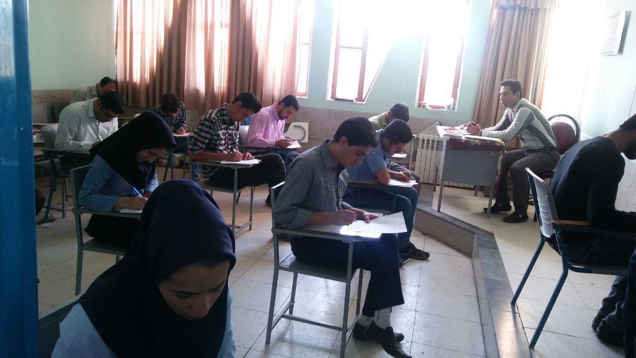 برگزاری امتحان تئوری دوره ی مربیگری درجه 3 در زرند