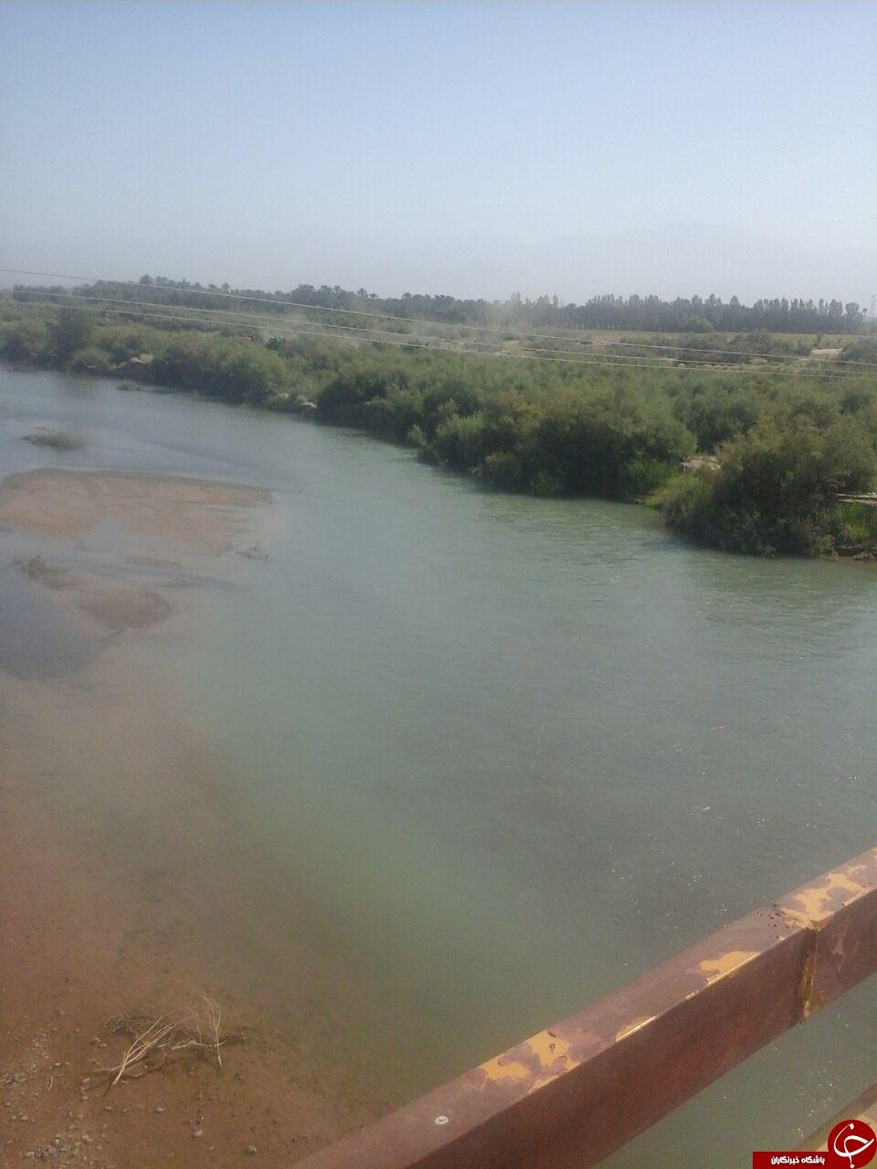 جاری شدن آب در رودخانه هلیل رود + تصاویر