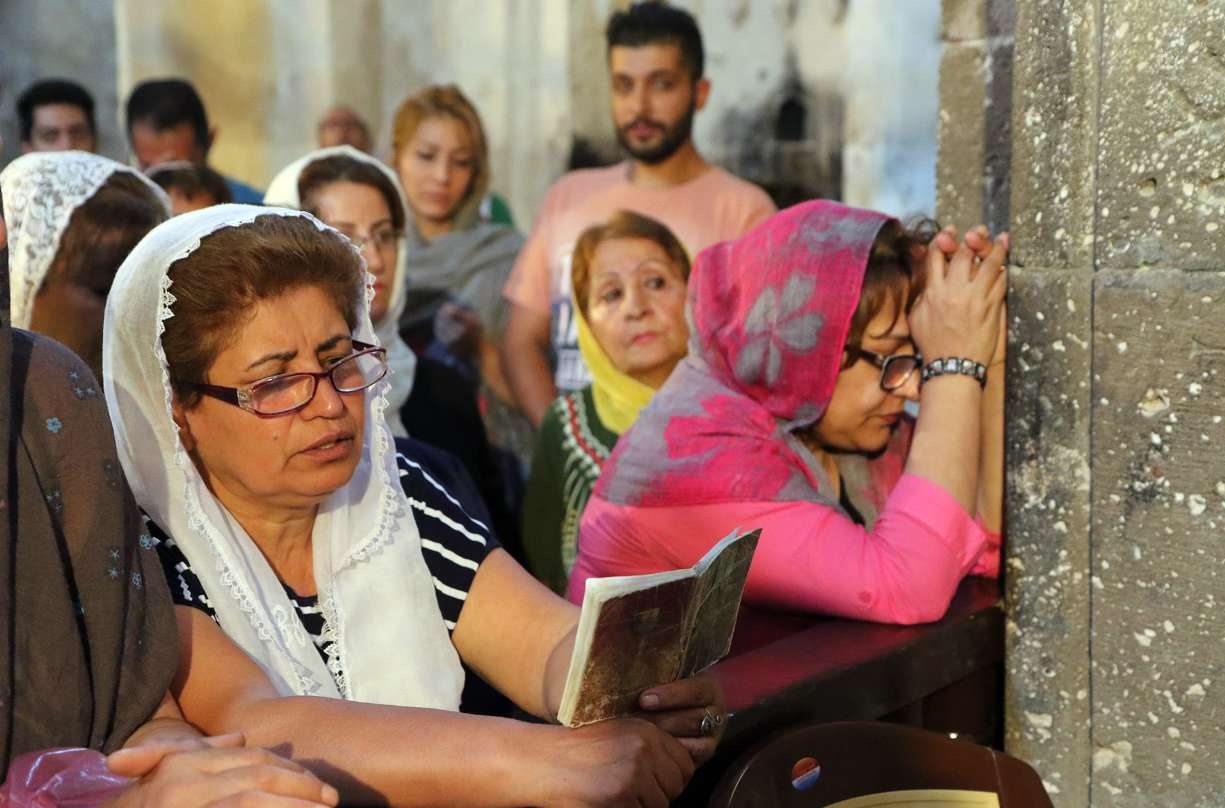 آیین مذهبی سالانه ارامنه در قره کلیسا