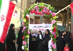 اعزام اردوی راهیان نور به مناطق عملیاتی غرب کشور