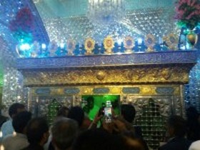 رونمایی از ضریح امامزاده سیدحامد علوی