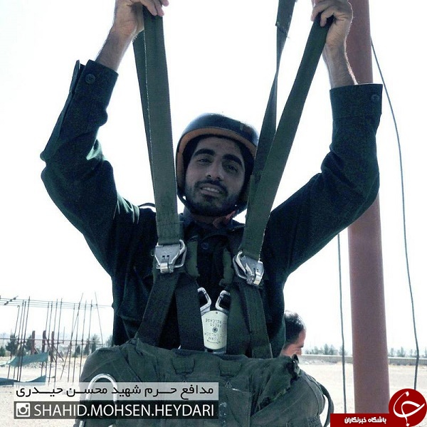 شهیدی که از پشت بی&zwnj;سیم خبر شهادتش را اعلام کرد +تصاویر