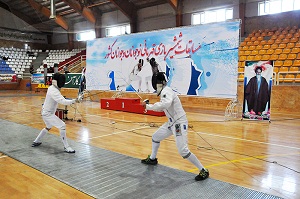 آغاز رقابت های شمشیر بازی قهرمانی کشور در اراک