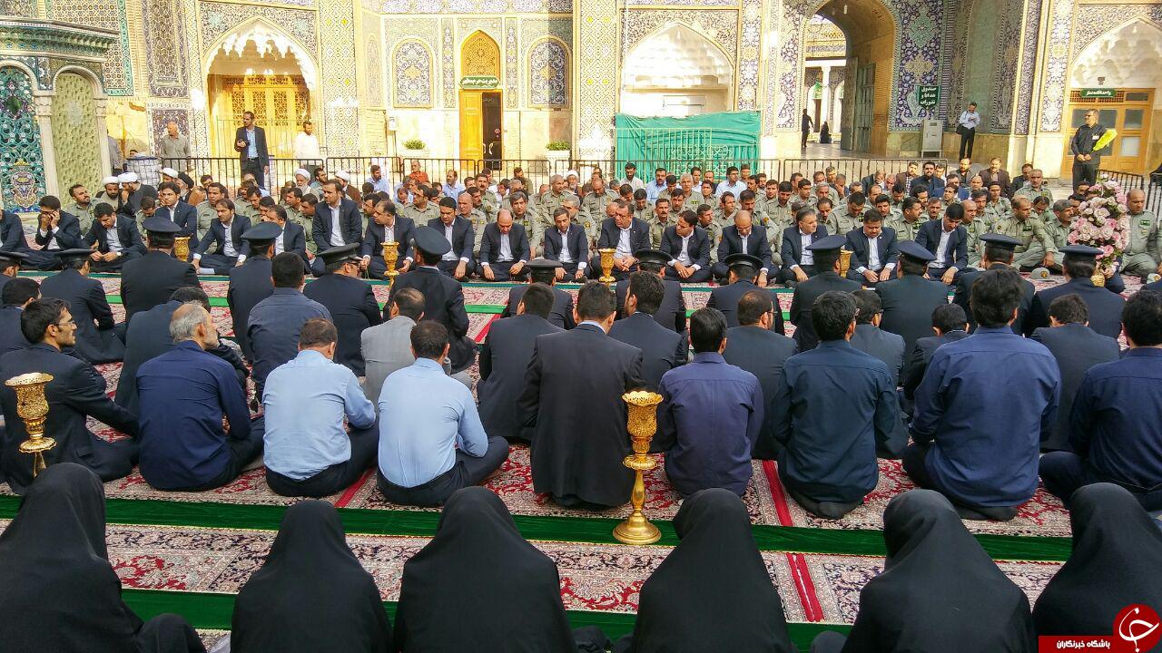آیین خطبه خوانی درحرم مطهر