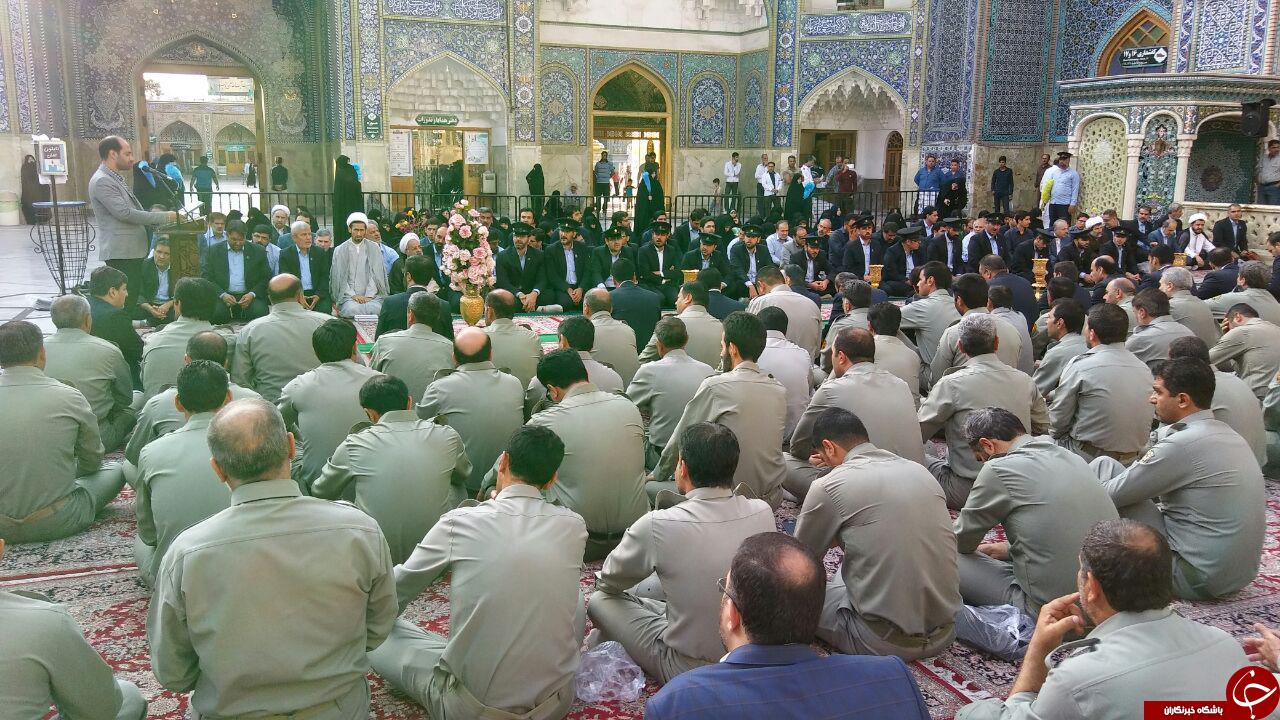 آیین خطبه خوانی درحرم مطهر