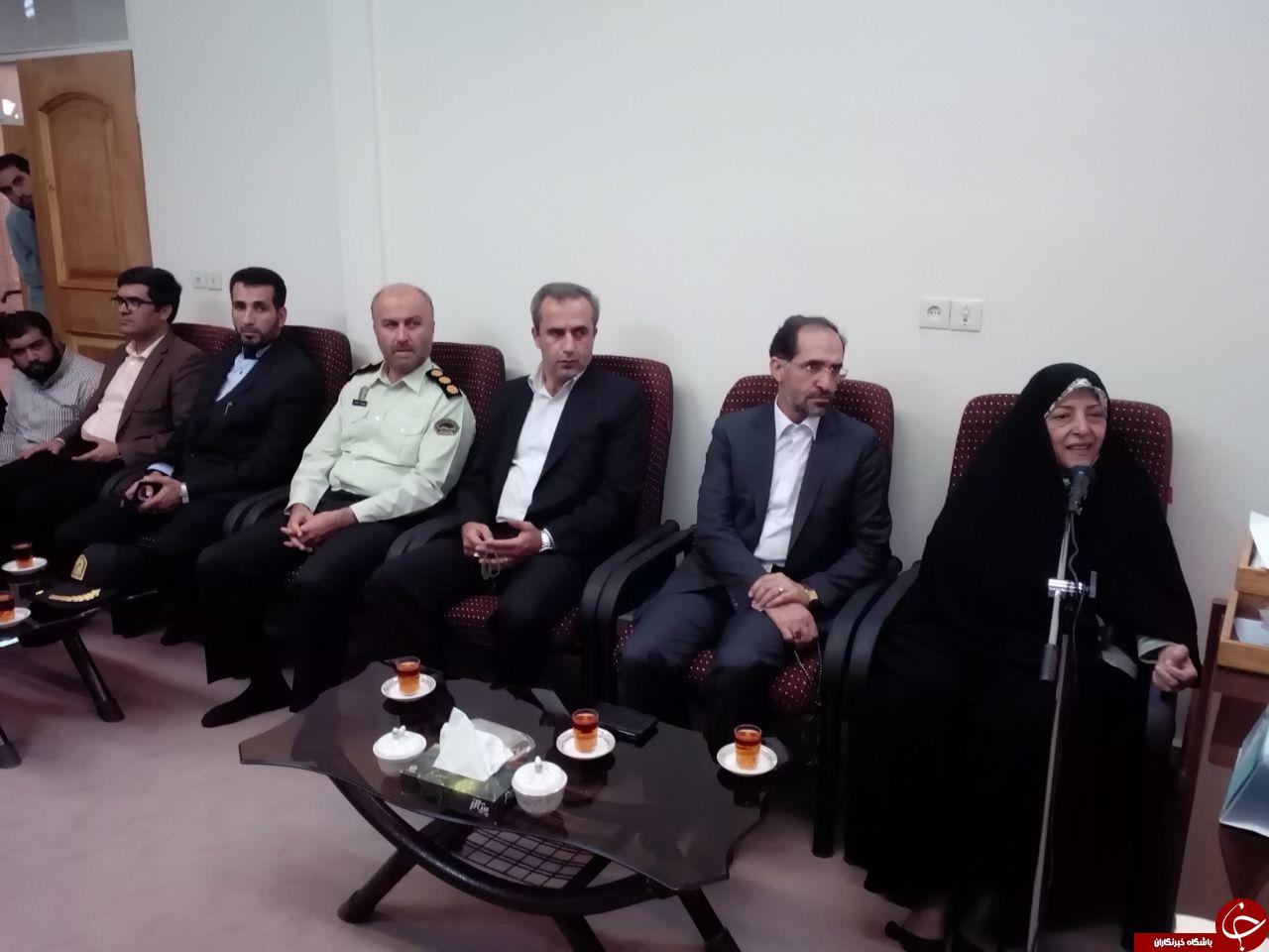 دیدار دکتر ابتکار با آیت الله امینی