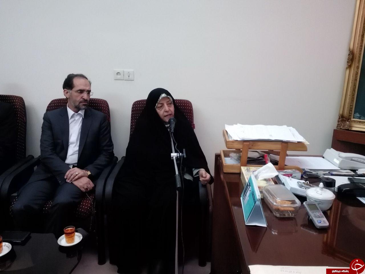 دیدار دکتر ابتکار با آیت الله امینی