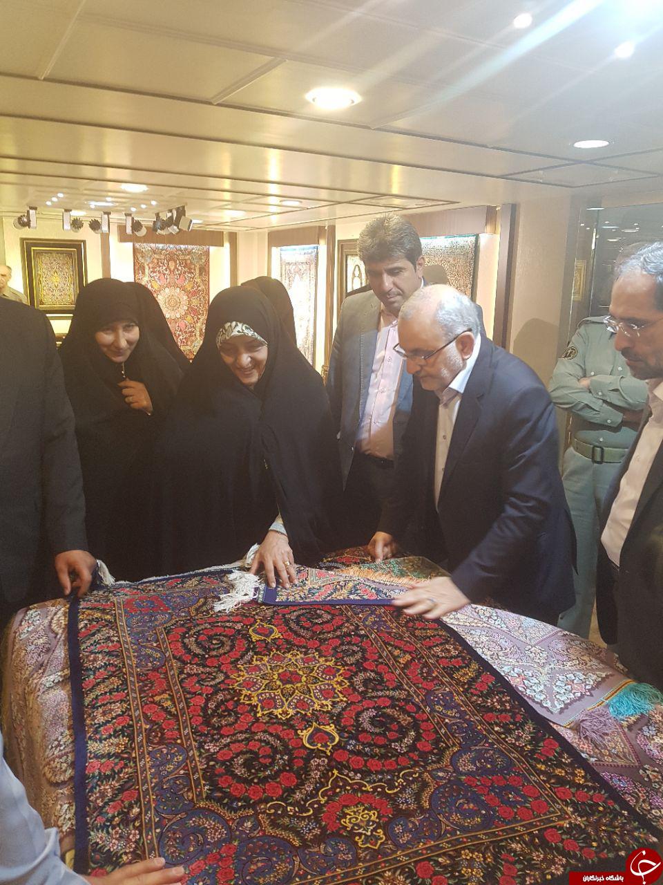 دیدار دکتر ابتکار با آیت الله امینی