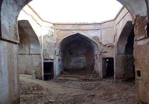 مرمت خانه غضنفری بشرویه