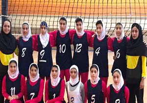 عنوان چهارمی تیم والیبال دختران هرمزگان