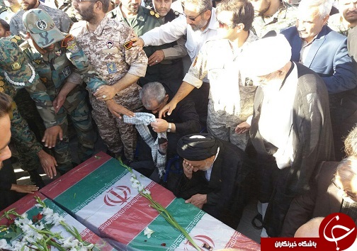 وداع با دو شهید گمنام در بیرجند + تصاویر