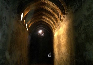 ساماندهی و مرمت آب انبار تاریخی لوشکان
