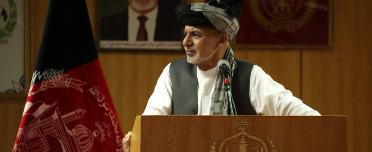 اشرف غنی: پلان چهارساله امنیتی آماده است/کلمه افراد مسلح غیر مسئول دیگر از میان رفته است