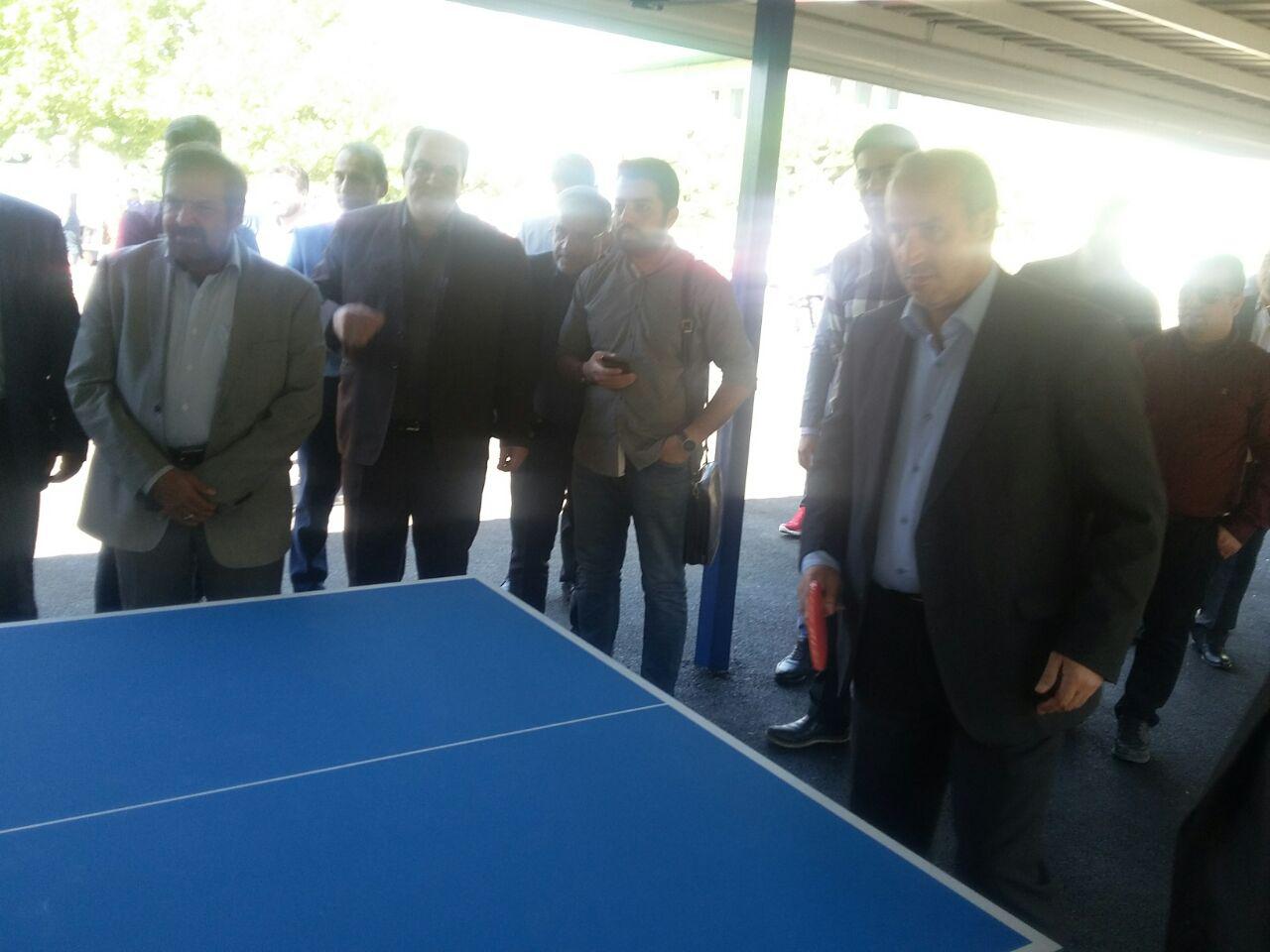 پایگاه ورزش های همگانی مرکز ملی فوتبال ایران افتتاح شد +تصاویر