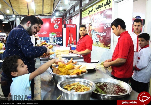 بازار داغ فلافل اهواز در گرمای تابستان +تصایر بازار داغ فلافل اهواز در گرمای تابستان +تصایر