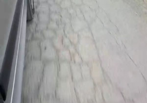 عبور و مرور از جاده ناهموار در "آسور" + فیلم