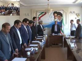 برگزاری مراسم تحلیف و انتخاب رئیس و هیئت رئیسه پنجمین دوره شورای اسلامی شهر اهر