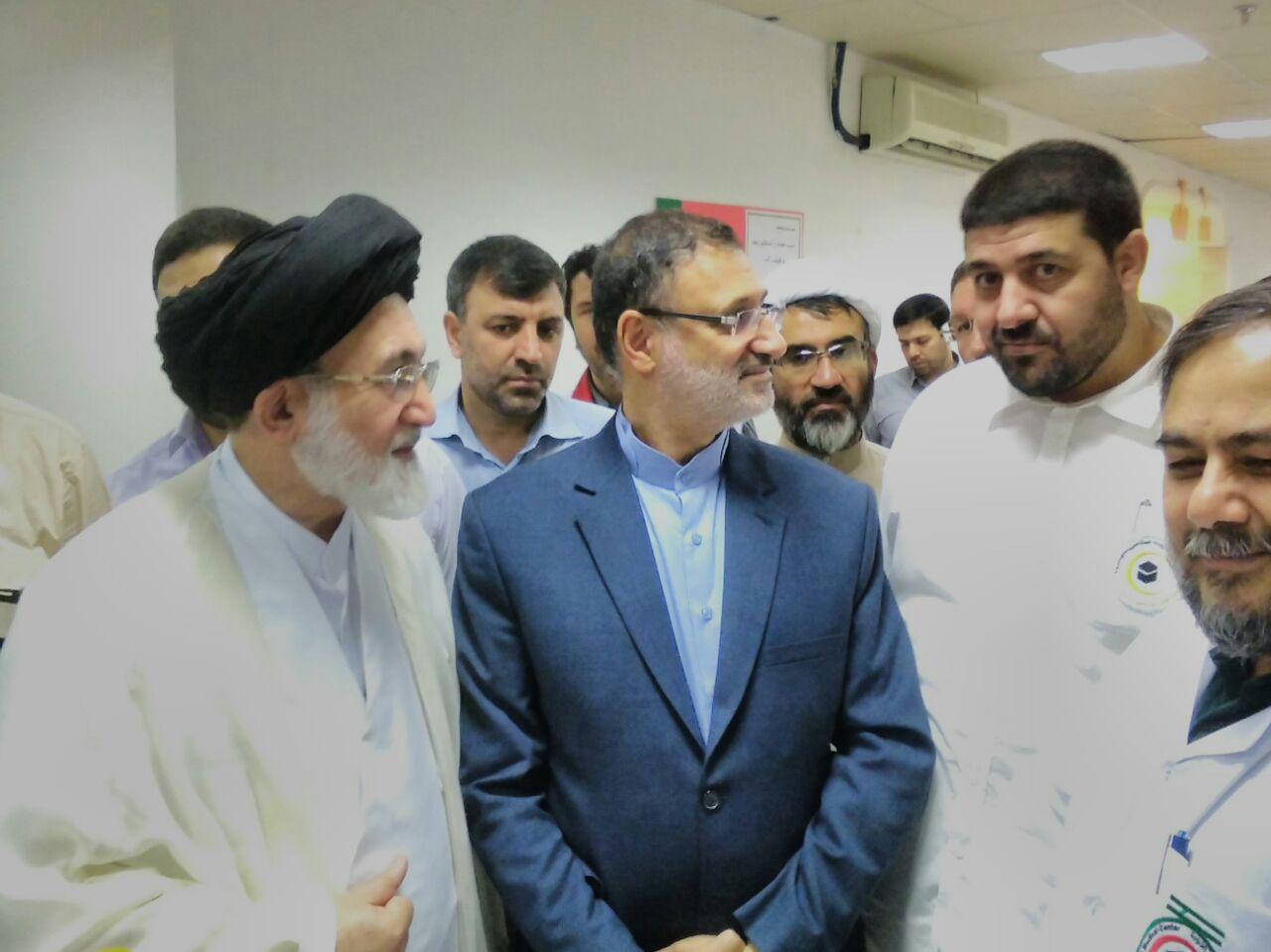 بازدید نماینده ولی فقیه از بیمارستان مرکز پزشکی حج و زیارت