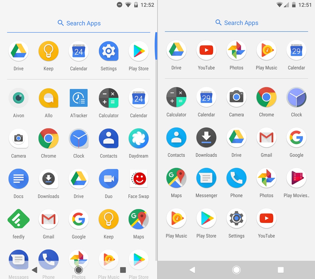 تفاوت اندروید O و Nougat را مشاهده کنید + تصاویر