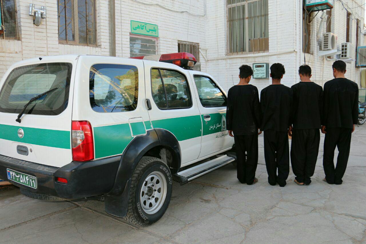 انهدام باند سرقت احشام در زرند