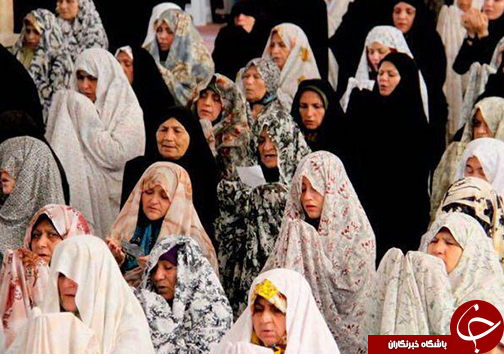 اقامه نماز عید سعید فطر در گلستان + تصاویر