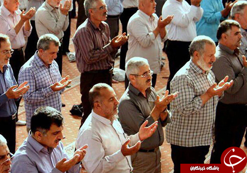 اقامه نماز عید سعید فطر در گلستان + تصاویر