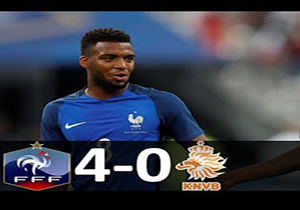 گل زیبای توماس لمار به هلند (فرانسه 4-0 هلند) + فیلم