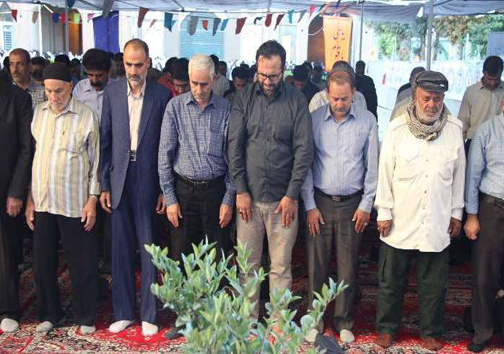 تصاویر نماز عید سعید قربان در بروجرد