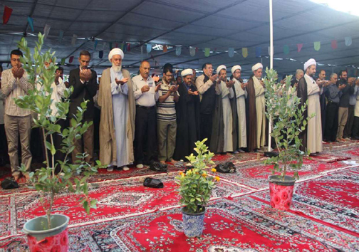 تصاویر نماز عید سعید قربان در بروجرد