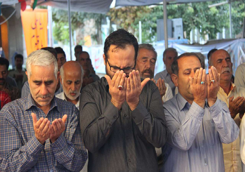 تصاویر نماز عید سعید قربان در بروجرد