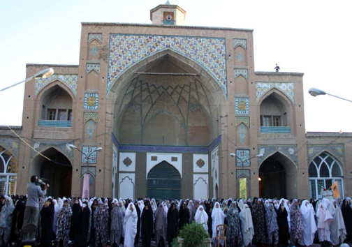 تصاویر نماز عید سعید قربان در بروجرد