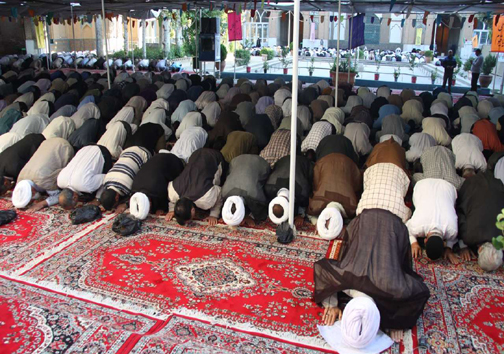 تصاویر نماز عید سعید قربان در بروجرد