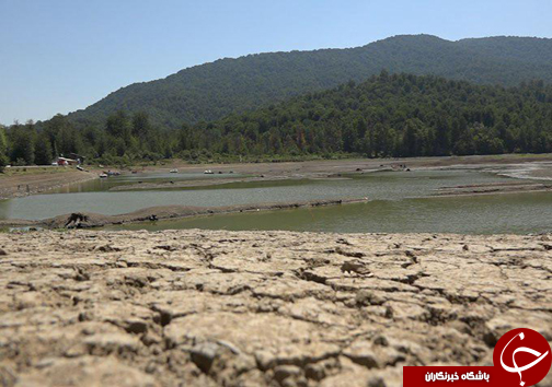 دریاچه الندان در شوک خشکسالی