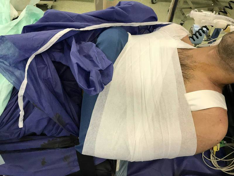 ستاره استقلال بعد از عمل جراحی+ عکس