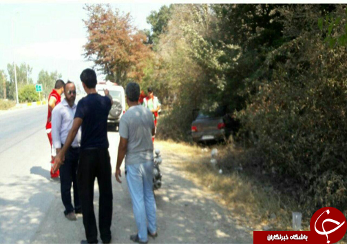 ۳ تصادف رانندگی در مازندران با سه مصدوم + تصاویر