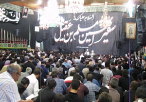نمایی از مراسم پرفیض دعای عرفه + فیلم